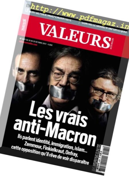 Valeurs Actuelles – 19 Octobre 2017 Cover