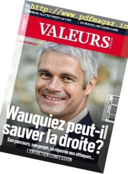 Valeurs Actuelles – 21 au 27 Septembre 2017