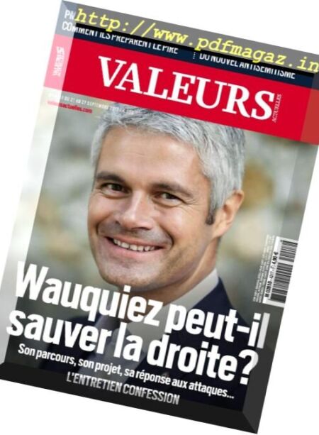 Valeurs Actuelles – 21 au 27 Septembre 2017 Cover