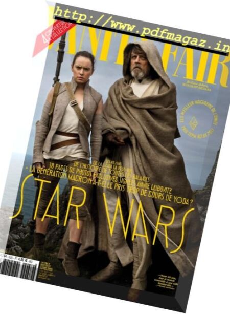 Vanity Fair France – Novembre 2017 Cover