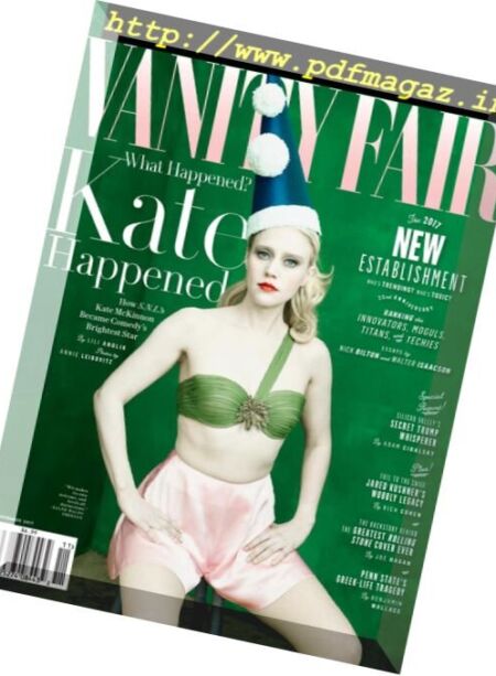 Vanity Fair USA – November 2017 Cover