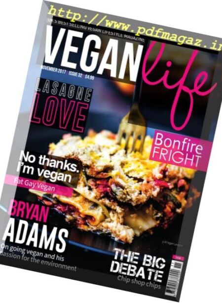 Vegan Life – November 2017 Cover