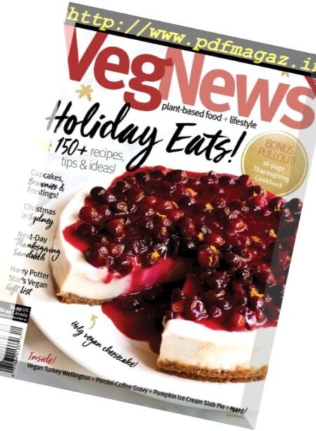 VegNews – November-December 2017 Cover