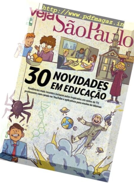 Veja Sao Paulo Brazil – Year 50 Number 42 – 18 Outubro 2017 Cover