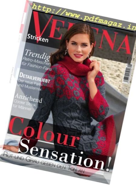 Verena Stricken – Spatherbst 2017 Cover