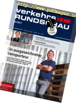 Verkehrs Rundschau – 13 Oktober 2017