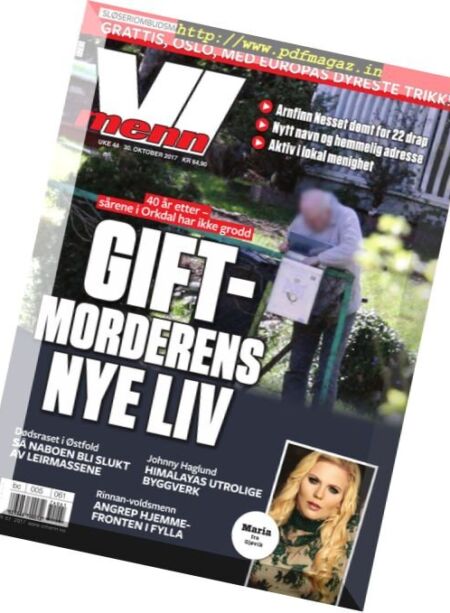 Vi Menn – 30 oktober 2017 Cover