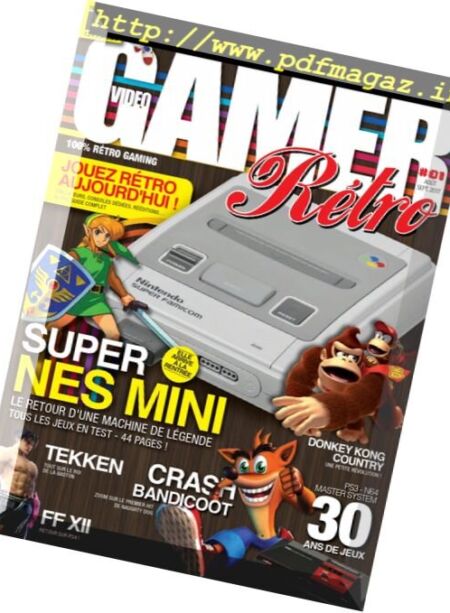 Video Gamer Retro – Aout-Septembre 2017 Cover