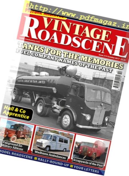 Vintage Roadscene – October 2017 Cover