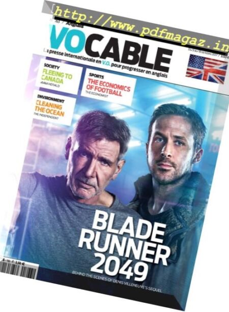 Vocable Anglais – du 5 au 18 Octobre 2017 Cover