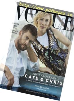 Vogue Australia – November 2017