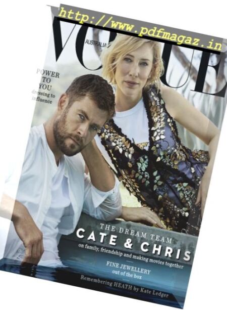 Vogue Australia – November 2017 Cover