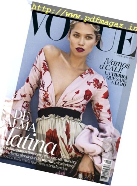 Vogue Latinoamerica – noviembre 2017 Cover