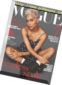 Vogue UK – October 2017