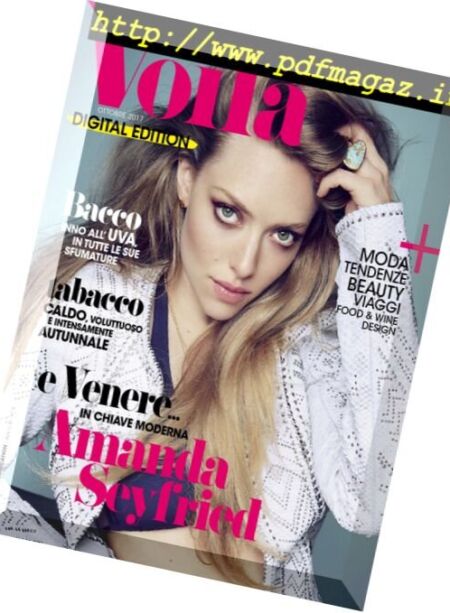 Voila – Ottobre 2017 Cover
