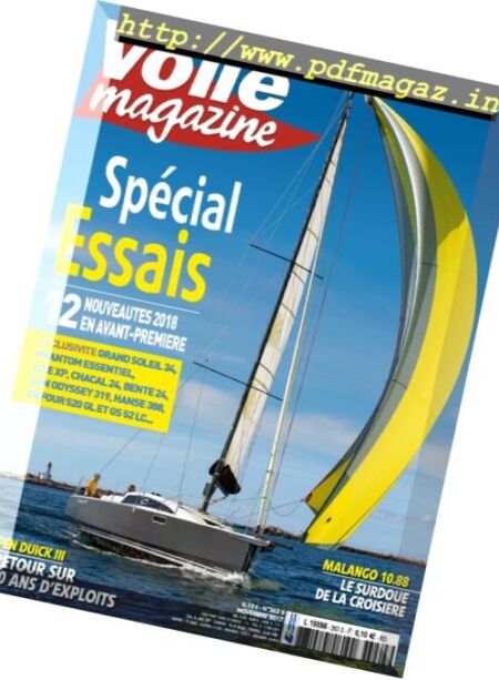 Voile Magazine – Novembre 2017 Cover