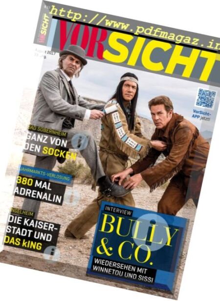 Vorsicht – August 2017 Cover
