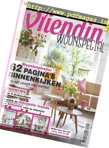 Vriendin – Woonspecial 2017 Cover