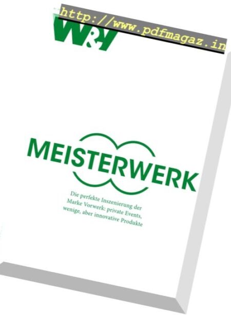 W&V – 16 Oktober 2017 Cover