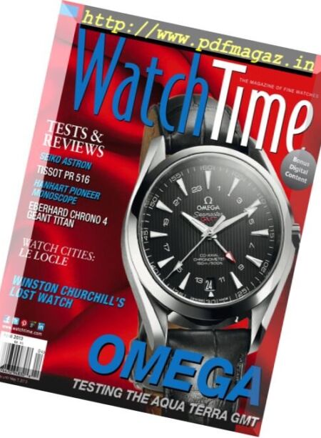 WatchTime – April 2013 Cover