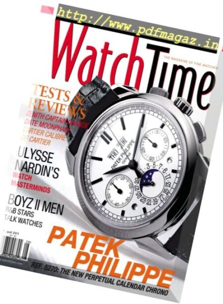 WatchTime – August 2011 Cover