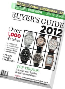 WatchTime – Buyer’s Guide 2012