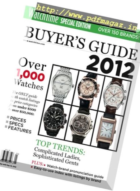WatchTime – Buyer’s Guide 2012 Cover