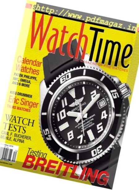 WatchTime – December 2010 Cover