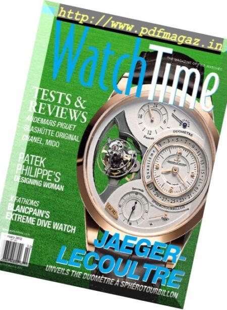 WatchTime – February 2012 Cover