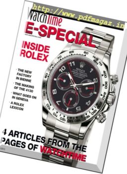 WatchTime – Inside Rolex (March 2013)