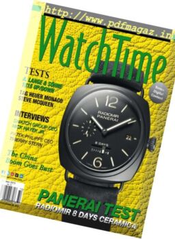 WatchTime – October 2013