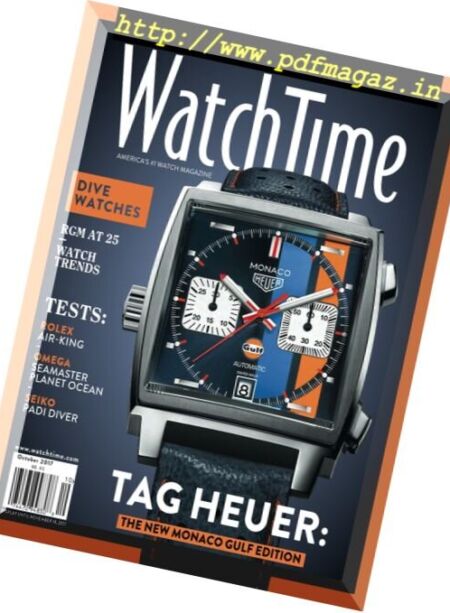 WatchTime – October 2017 Cover