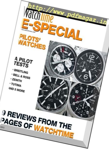 WatchTime – Pilots’ Watches (June 2013) Cover