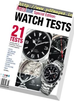 WatchTime – Special Edition Watch Tests 2012