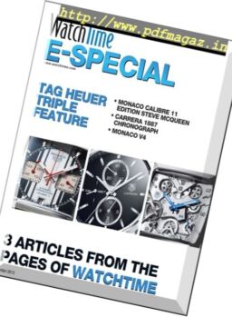 WatchTime – Tag Heuer (December 2013)