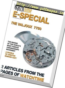 WatchTime – The Valjoux 7750 (November 2013)