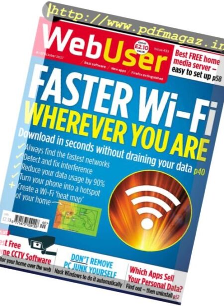 WebUser – 4-17 October 2017 Cover