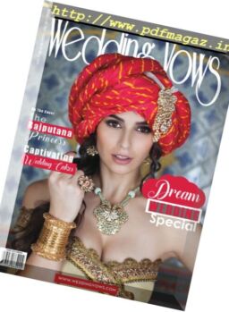 Wedding Vows – November-December 2017