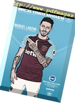 West Ham United Official Programmes – 20 October 2017