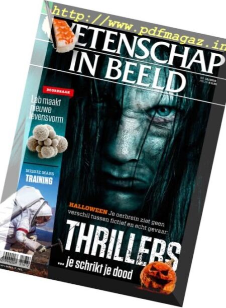 Wetenschap in Beeld – December 2016 Cover