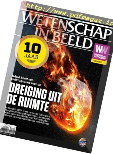 Wetenschap in Beeld – Nr.10, 2017 Cover