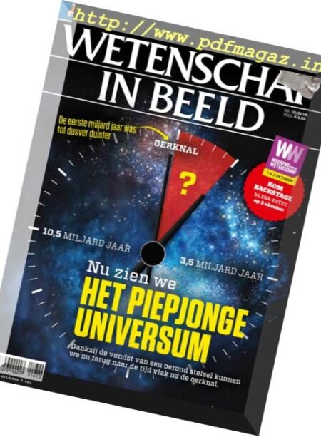 Wetenschap in Beeld – Oktober 2016 Cover