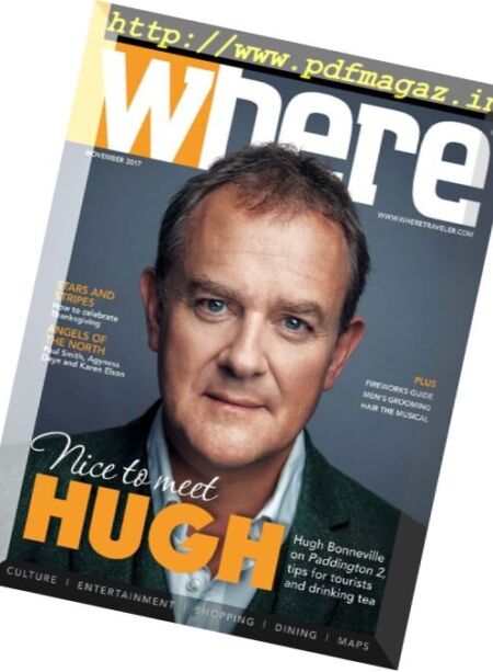 Where London – November 2017 Cover