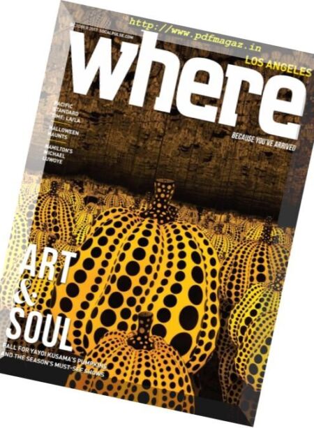 Where Los Angeles – October 2017 Cover