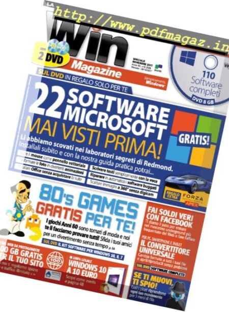 Win Magazine – Speciale Novembre 2017 Cover