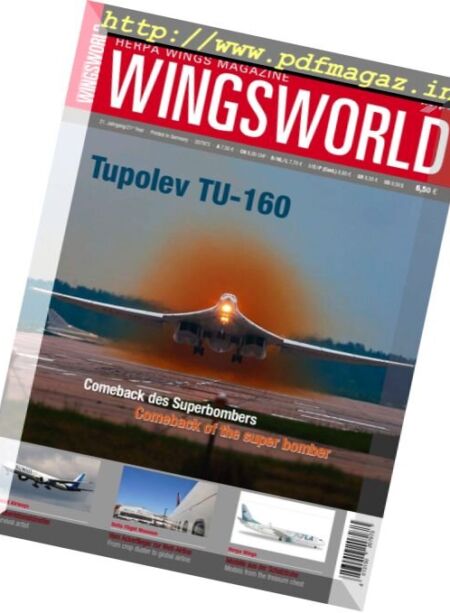 Wingsworld – Oktober 2017 Cover