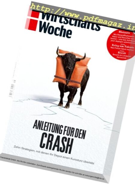 Wirtschaftswoche – 27 Oktober 2017 Cover