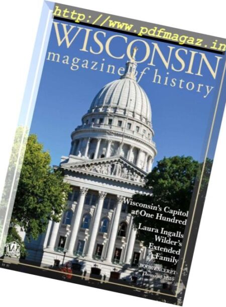 Wisconsin Magazine of History – Spring 2017 Cover