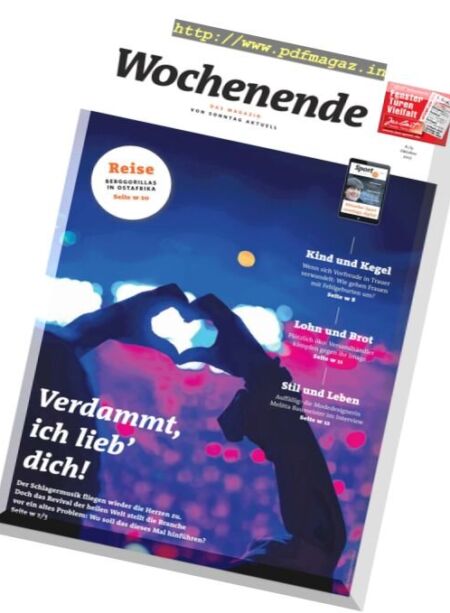 Wochenende – 8 Oktober 2017 Cover