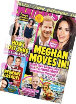 Woman’s Day Australia – 20 November 2017